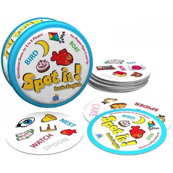 Настільна гра Dobble: Spot it! Basic English, (900522)
