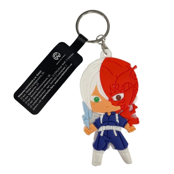 Брелок двухсторонний My Hero Academia: Shoto, (10276)