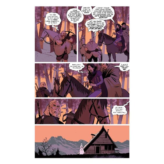 Комикс Witcher. The Ballad Of Two Wolves. #4, (103441) 6