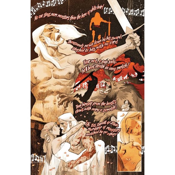 Комікс Witcher. The Ballad Of Two Wolves. #1, (103741) 6