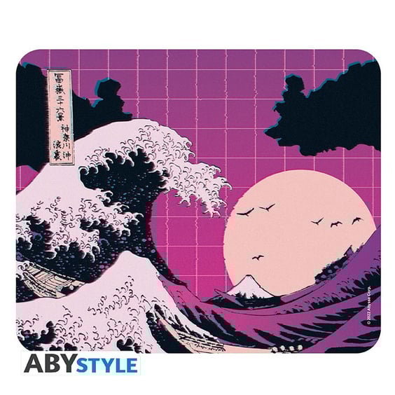 Коврик для мыши ABYstyle: Katsushika Hokusai: The Great Wave of Kanagawa, (104254)