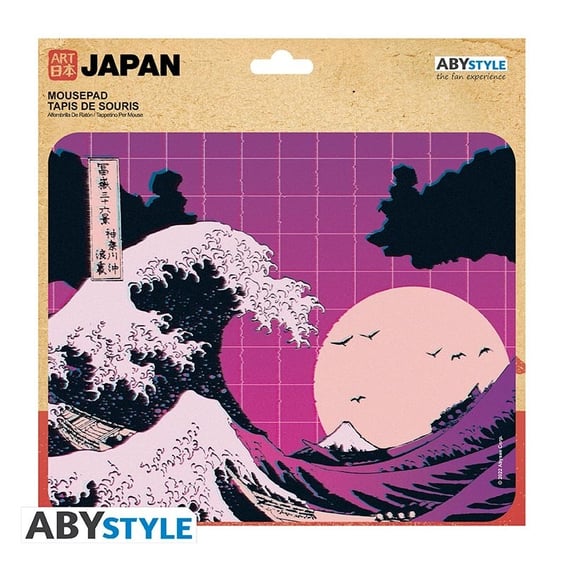 Коврик для мыши ABYstyle: Katsushika Hokusai: The Great Wave of Kanagawa, (104254) 2