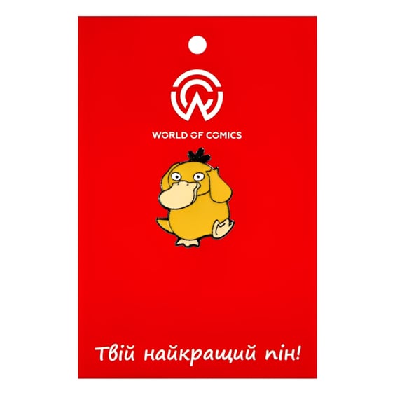 Металлический значок (пин) Pokemon: Psyduck, (10961)