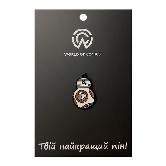 Металлический значок (пин) Star Wars: BB-8, (10986)