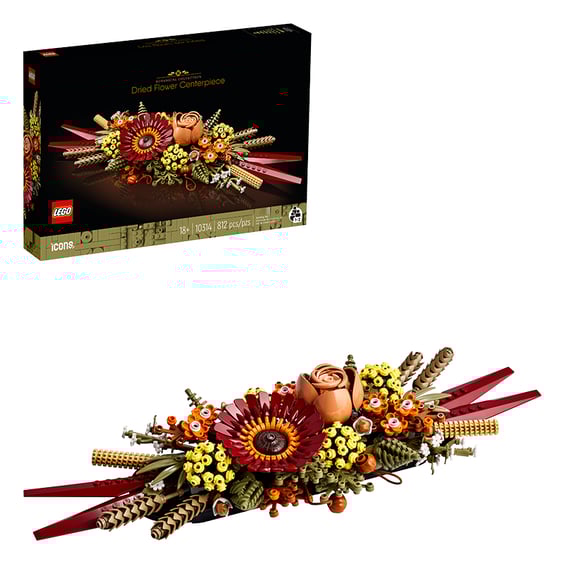 Конструктор LEGO: Icons: Botanical Collection: Dried Flower Centerpiece, (10314)
