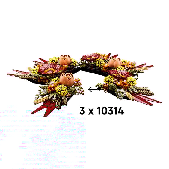 Конструктор LEGO: Icons: Botanical Collection: Dried Flower Centerpiece, (10314) 5