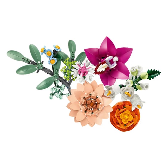 Конструктор LEGO: Icons: Botanical Collection: Pretty Pink Flower Bouquet, (110342) 5