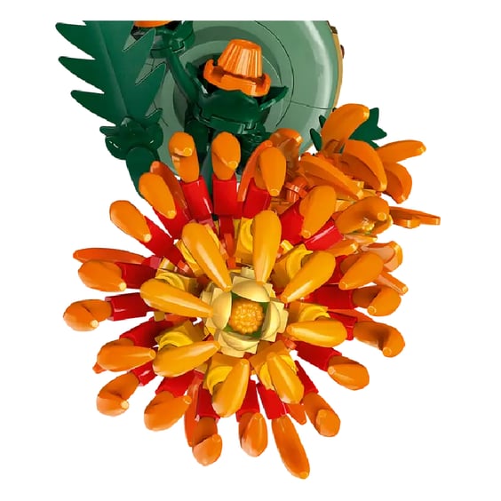 Конструктор LEGO: Icons: Botanical Collection: Chrysanthemum, (110368) 4