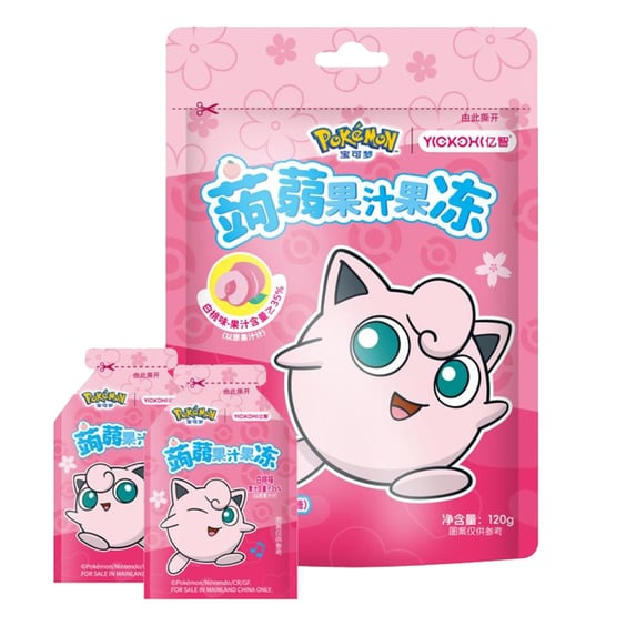 Конфеты Yizhi: White Peach: Pokemon: Jigglypuff, (110856)