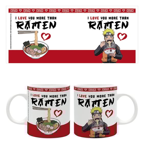 Кружка ABYstyle: The Good Gift: Love Collection: Naruto: «I Love You More Than Ramen», (110972) 3