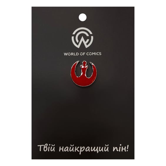 Металлический значок (пин) Star Wars: Rebel Alliance: Logo (Red), (11302)