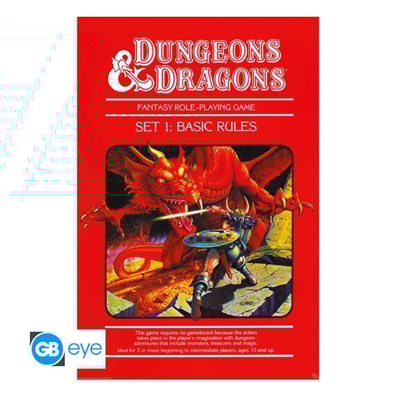Постер GB Eye: Maxi: Dungeons & Dragons: «Basic Rules», (113515)