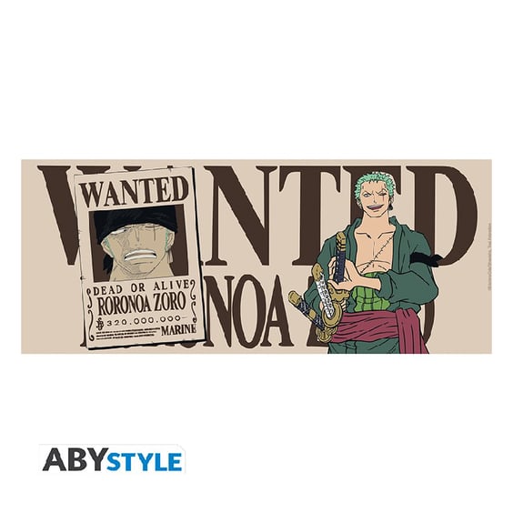 Кружка ABYstyle: One Piece: Zoro Roronoa Wanted, (113985) 3