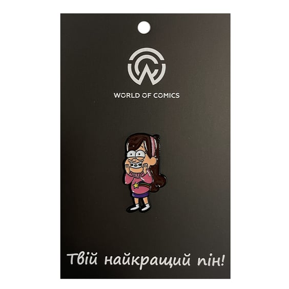 Металлический значок (пин) Gravity Falls: Mabel, (11423)