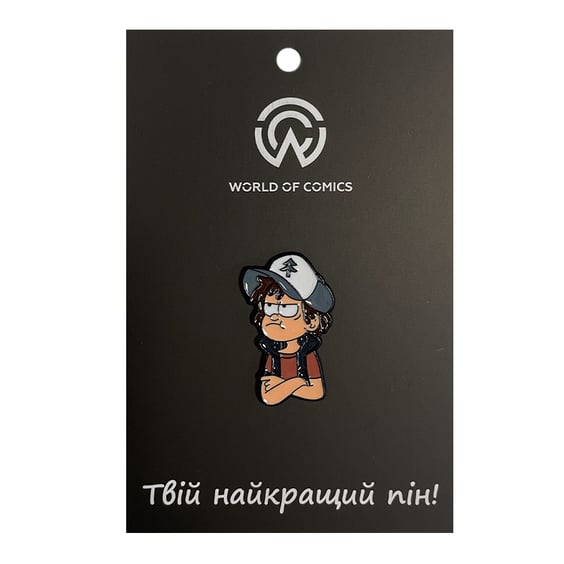 Металевий значок (пін) Gravity Falls: Dipper, (11432)
