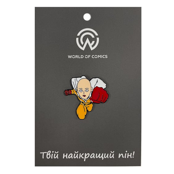 Металлический значок (пин) One-Punch Man: Saitama, (11995)