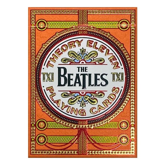 Карти гральні Theory11: The Beatles (Orange), (120025)