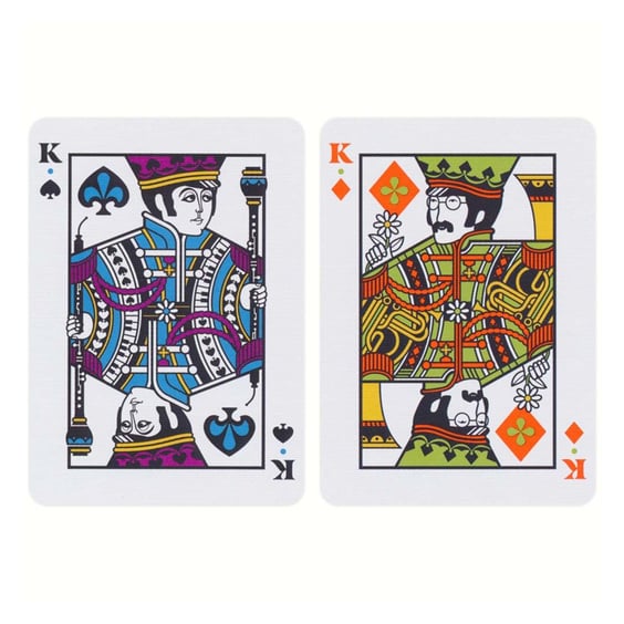 Карти гральні Theory11: The Beatles (Orange), (120025) 6