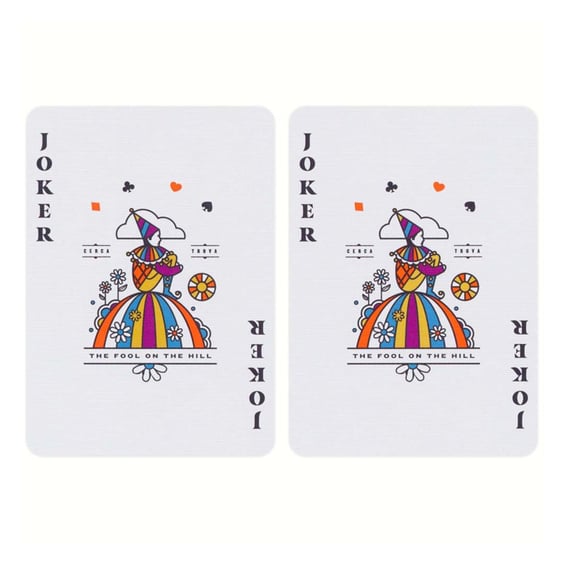 Карти гральні Theory11: The Beatles (Orange), (120025) 4