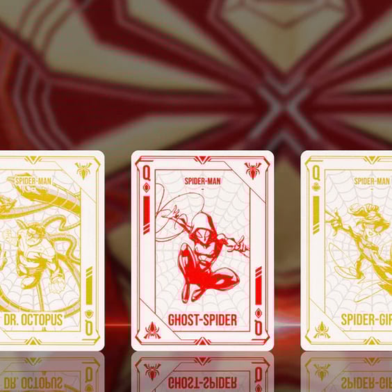 Интерактивные игральные карты Card Mafia: Marvel: Spider-Man: Iron Spider Armor, (120043) 5
