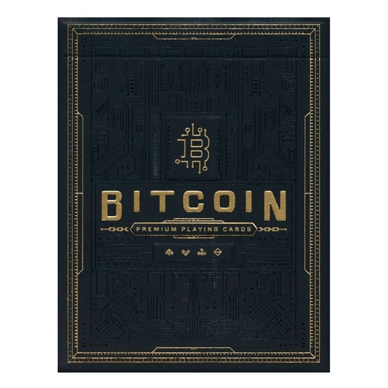 Игральные карты IPO52: Bitcoin (Black), (120045)