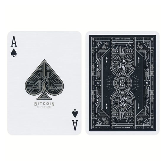 Игральные карты IPO52: Bitcoin (Black), (120045) 2
