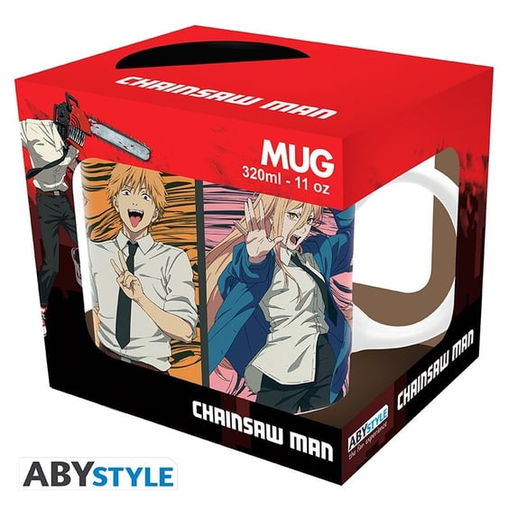 Кухоль ABYstyle: Chainsaw Man: Denji, Power, Aki and Himeno, (123132) 5