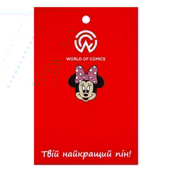 Металевий значок (пін) Disney: Mickey Mouse: Minnie Mouse (Head), (12686)