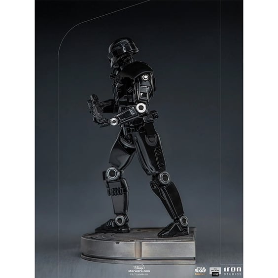 Колекційна фігура Iron Studios: Star Wars: The Mandalorian: Dark Trooper, (128389) 2