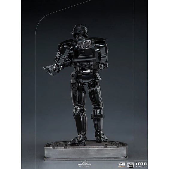 Колекційна фігура Iron Studios: Star Wars: The Mandalorian: Dark Trooper, (128389) 5