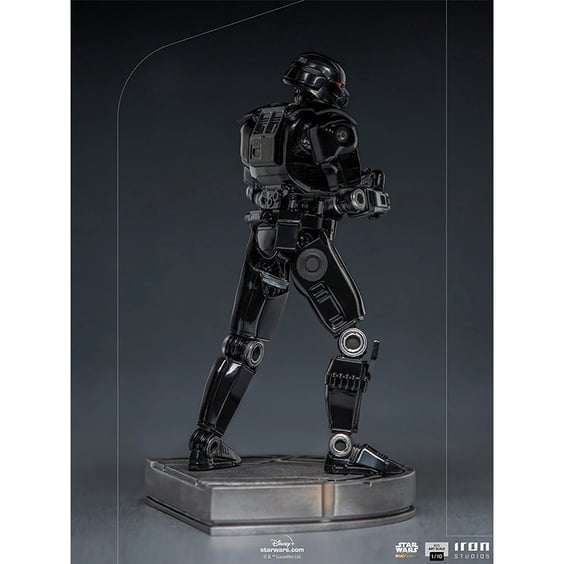 Колекційна фігура Iron Studios: Star Wars: The Mandalorian: Dark Trooper, (128389) 3