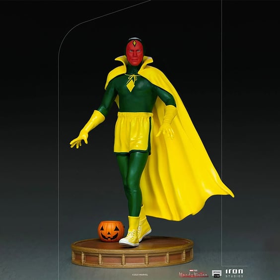 Колекційна фігура Iron Studios: Marvel: WandaVision: Vision (Halloween), (128426)