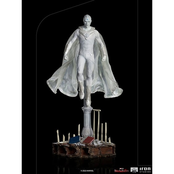 Колекційна фігура Iron Studios: Marvel: WandaVision: White Vision, (129096) 2