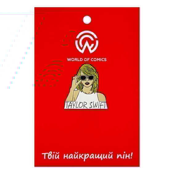 Металлический значок (пин) Taylor Swift In Sunglasses: «‎Taylor Swift», (12934)