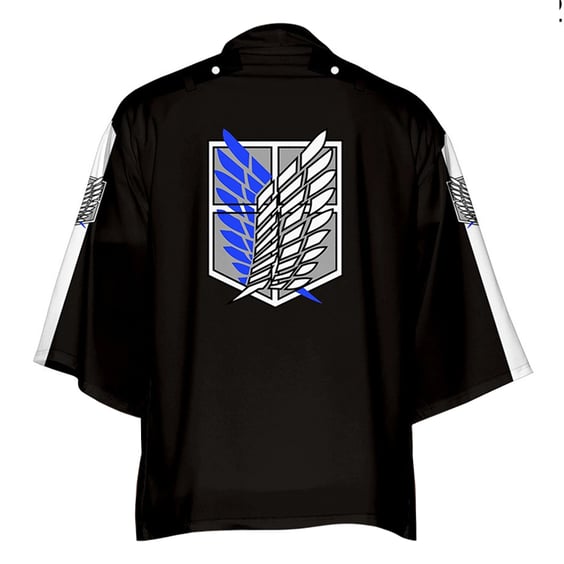 Хаори Attack on Titan: Servey Corps: Logo (L) (Black), (129384)