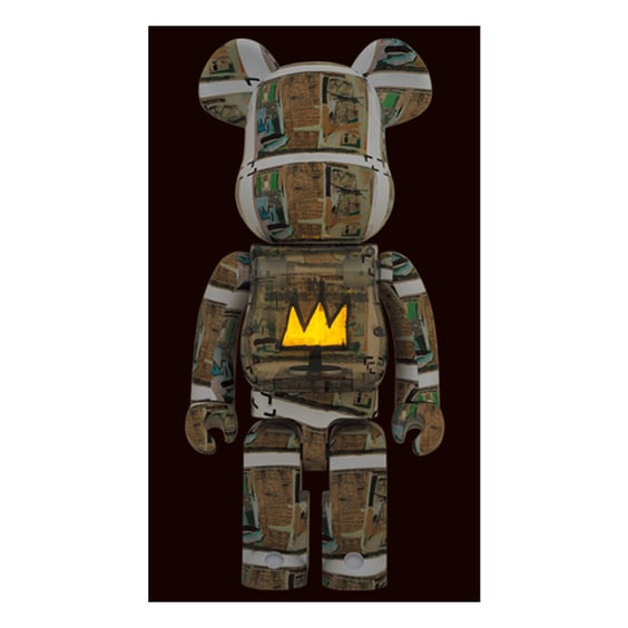 *Original* Be@rbrick: Jean-Michel Basquiat: King Pleasure (1000%), (605425) 3