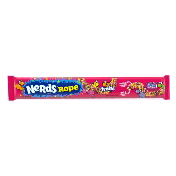 Цукерка Wonka: Nerds Rope: Fruits, (131025)
