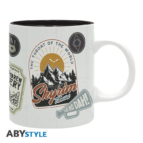 Кружка ABYstyle: The Elder Scrolls V: Skyrim: Badges, (132813)
