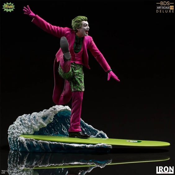 Колекційна фігура Iron Studios: DC: Batman (1966): The Joker (Deluxe), (134102) 3