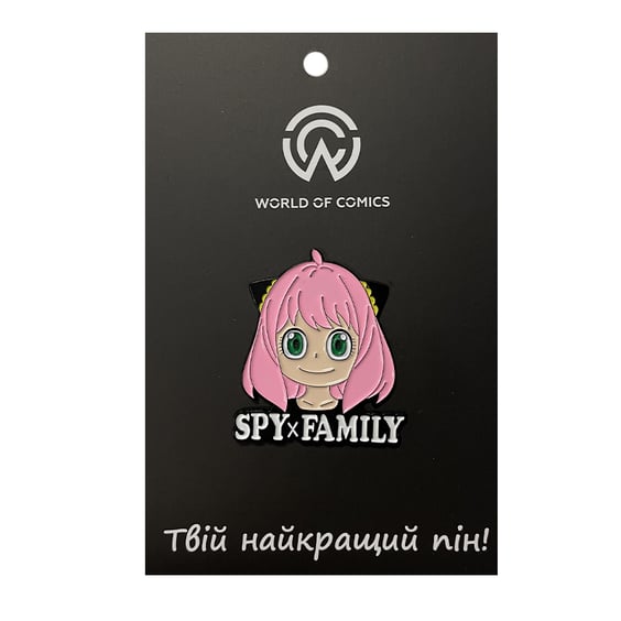 Металевий значок (пін) Spy x Family: Anya, (13503)