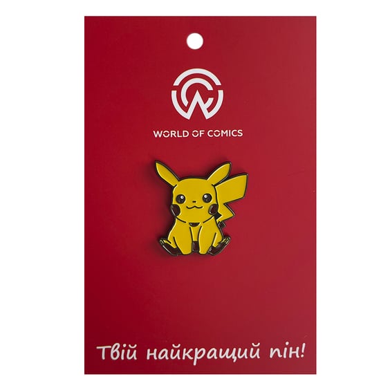 Металлический значок (пин) Pokemon: Pikachu, (13593)