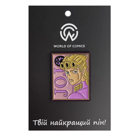 Металевий значок (пін) JoJo's Bizarre Adventure: Giorno Giovanna, (13620)