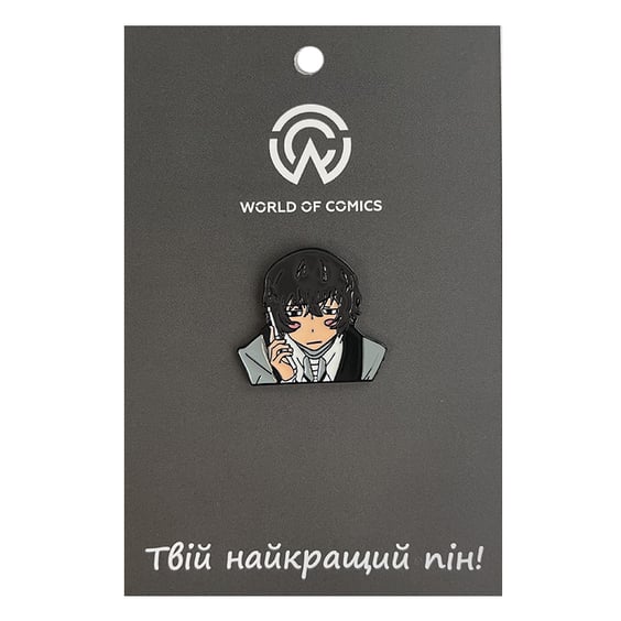 Металевий значок (пін) Bungo Stray Dogs: Osamu Dazai, (13691)