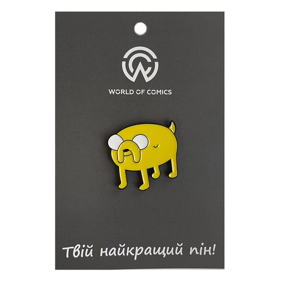 Металевий значок (пін) Adventure Time: Jake, (13709)