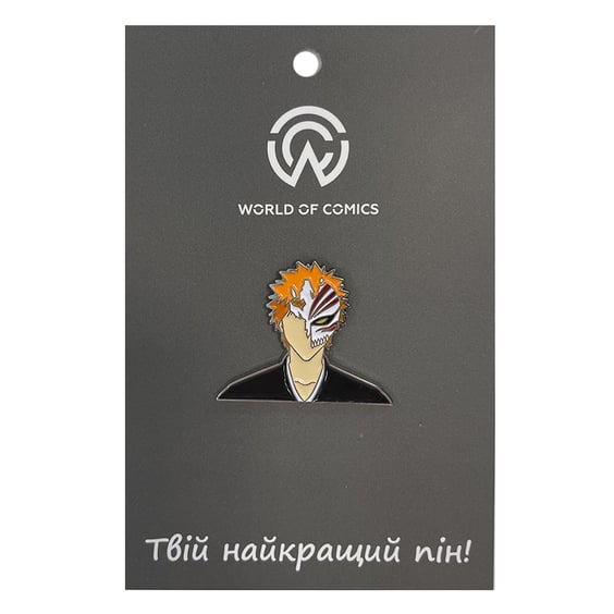 Металевий значок (пін) Bleach: Ichigo Kurosaki, (13811)