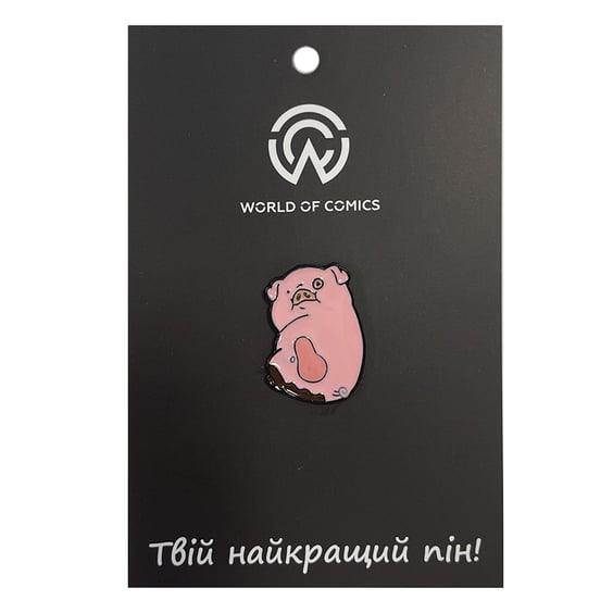 Металевий значок (пін) Gravity Falls: Waddles, (13853)