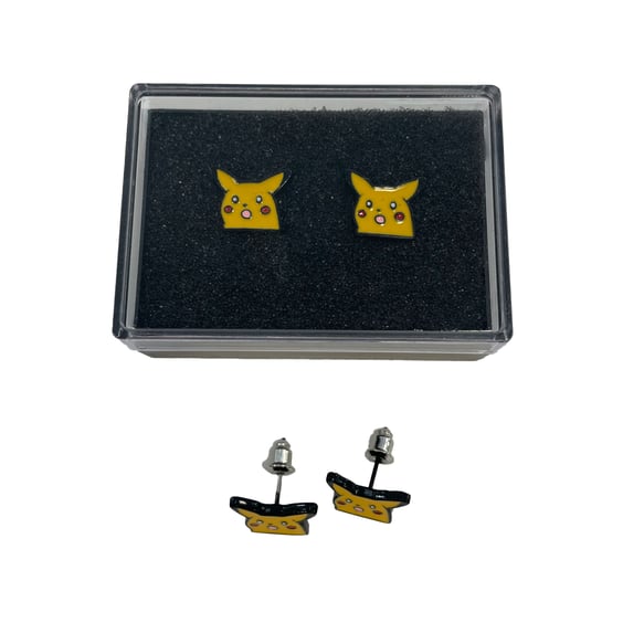 Сережки Pokemon: Pikachu (Meme), (13899)