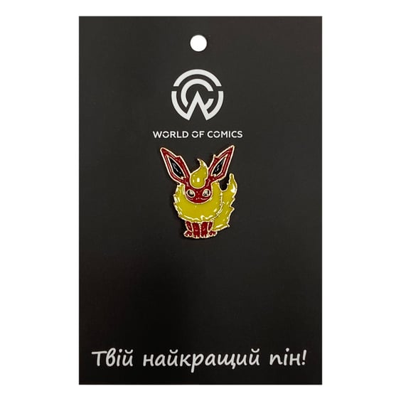 Металлический значок (пин) Pokemon: Eevee, (13947)