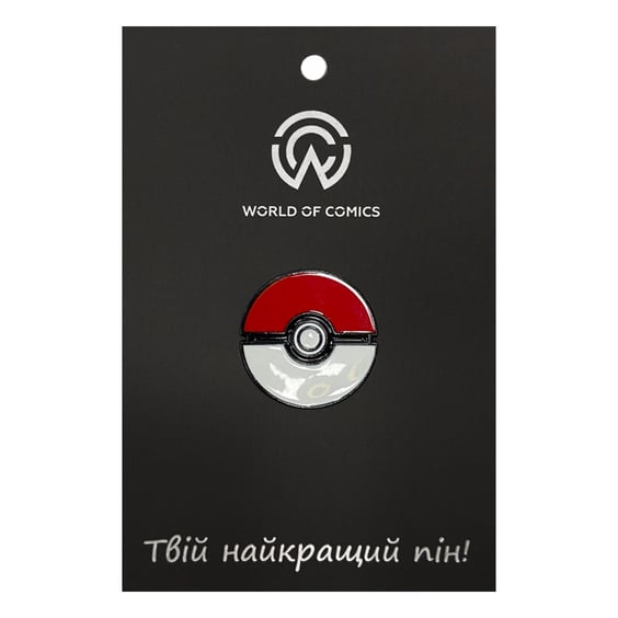 Металевий значок (пін) Pokemon: Pokeball, (14080)
