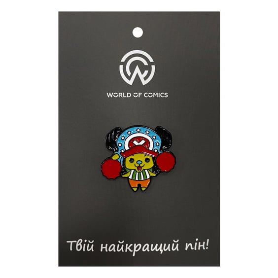 Металевий значок (пін) One Piece: Tony Tony Chopper (Chibi), (14101)
